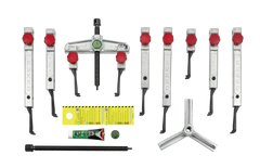 Kukko 3‑Jaw Universal Puller with Quick‑Adjust Narrow Jaws – K‑2030‑10+S