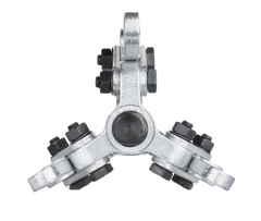 Kukko Universal 3‑Jaw Puller with Adjustable Jaws (0–100 mm Spread, 140 mm Reach) – 206‑01
