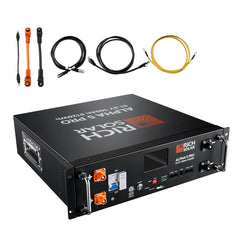 Rich Solar NOVA 12K PV Hybrid Inverter Solar Kit – 61.44 kWh Battery – SRx12-H12Kx1-NO