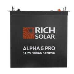 Rich Solar Alpha-5 Pro 48V 100Ah LiFePO₄ Battery – RS-B5121P1