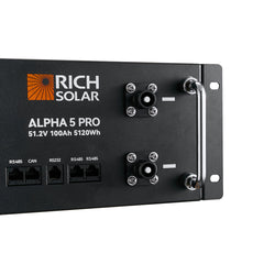 Rich Solar Alpha-5 Pro 48V 100Ah LiFePO₄ Battery – RS-B5121P1