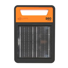 Gallagher S60 Lithium Solar Fence Energizer – Portable Solar Electric Fence Charger – G351404