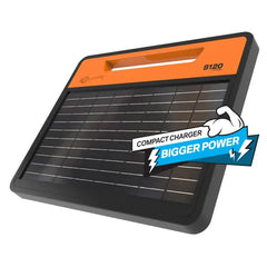 Gallagher S120 Lithium Solar Fence Energizer – Portable Solar Electric Fence Charger – G352404