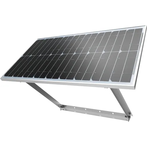 Gallagher 130W Solar Panel Kit with Mounting Bracket for Electric Fence Energizers – G49602