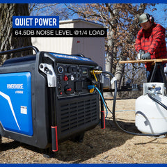 Powerhorse 8300W Dual Fuel Inverter Generator with Electric Start – 607566