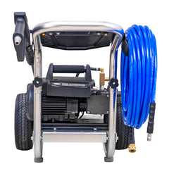 Simpson SM1200 Electric Pressure Washer & Misting Sanitizer – 1200 PSI, 2.0 GPM, 75' Hose, AAA Pump, 6 QC Nozzles, Lightweight Aluminum Frame - 61102
