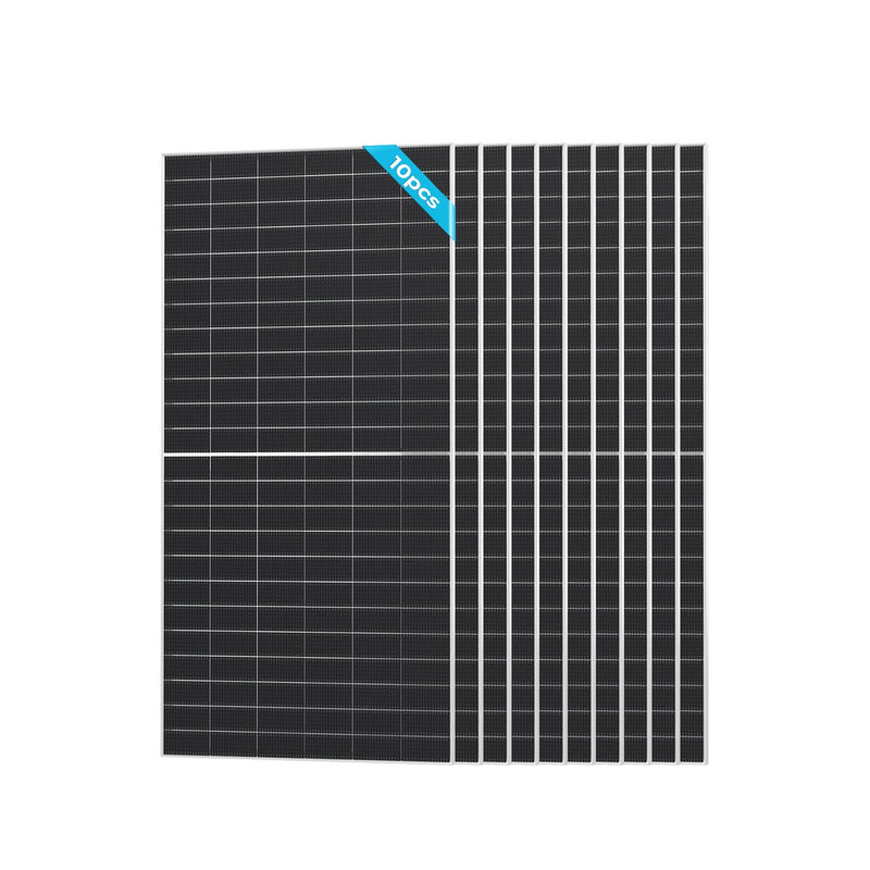Renogy Bifacial 590 Watt N-Type Monocrystalline Solar Panel – 10 Pack – RSP590DCT-144x10