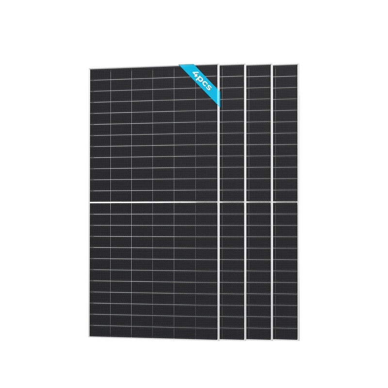 Renogy Bifacial 590W N‑Type Monocrystalline Solar Panel – 4 Pack – RSP590DCT‑144x4