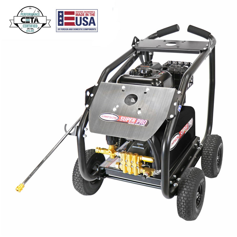 Simpson SuperPro Roll-Cage 4400 PSI Gas Pressure Washer - CRX420 Engine SRC4440111