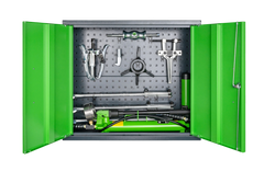 Kukko Tool Cabinet with Puller Set, 10-piece - 224-677