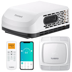 TURBRO Finnmark 15,000 BTU Non-Ducted RV Air Conditioner with Heat - 707-RVAC-FM15H