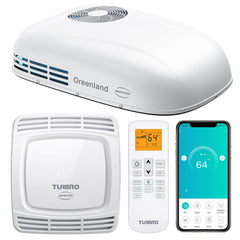 TURBRO Greenland 13,500 BTU Inverter RV Air Conditioner with Heat Pump - 707-RVAC-GL14V