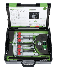 Kukko 3‑Jaw Universal Puller with Quick‑Adjust Narrow Jaws Set – K‑2030‑20+S +B