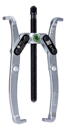 Kukko 2‑Jaw Tab Puller with Oscillating & Height‑Adjustable Jaws, 100 mm Spread & 50 mm Reach – 208‑0