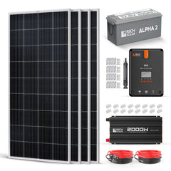 Rich Solar 800 Watt Complete Solar Kit RS-CK800