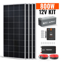 Rich Solar 800 Watt Complete Solar Kit RS-CK800