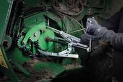 Kukko 2‑Jaw Universal Puller with Oscillating & Reversible Jaws, 400 mm Spread & 260 mm Reach – 207‑2