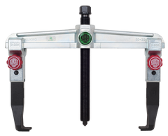 Kukko 2-Jaw Universal Puller, Narrow, Quick-Adjust Jaws, 350 mm Spread, 200 mm Reach - 20-30+S