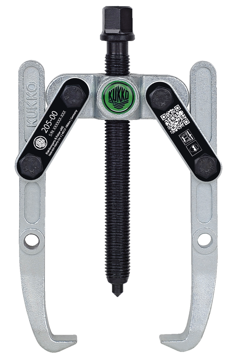 Kukko Cobra 3‑Jaw Bearing Puller with Side Clamp (25–180 mm Spread) – 205‑00