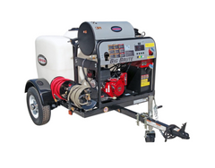 Simpson 4000 PSI Hot Water Pressure Washer Trailer - Honda GX390 Engine TRSC4040232E