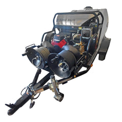 Simpson Mobile Trailer Series 3500 PSI Hot Water Gas Pressure Washer Trailer - Honda GX690 Engine TRS23555251E