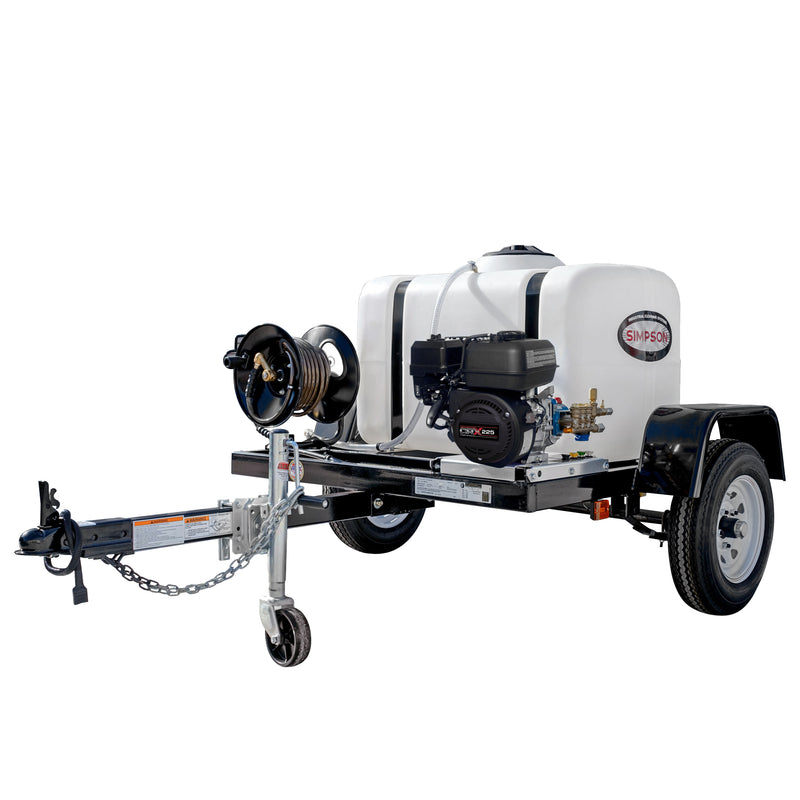 Simpson Mobile Trailer Series 3200 PSI Pressure Washer Trailer - CRX225 Engine TRSA3228162