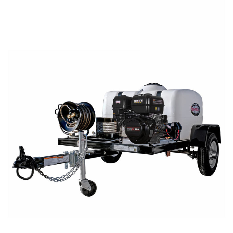 Simpson Mobile Trailer Series 4200 PSI Gas Pressure Washer Trailer - CRX420 Engine TRSB4240162E