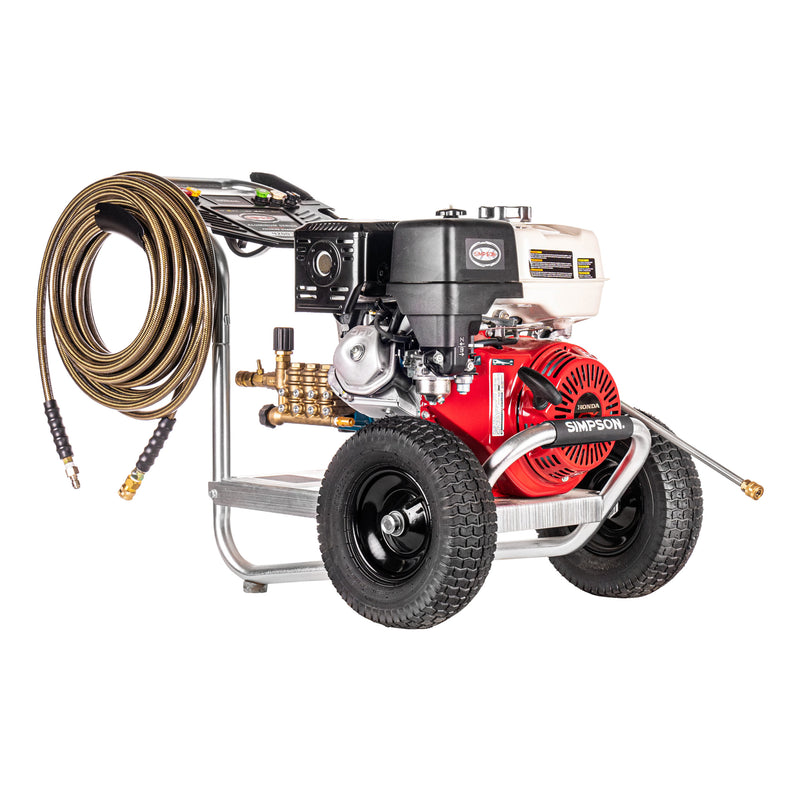 Simpson Aluminum 4200 PSI Gas Pressure Washer - Honda GX390 Engine ALH4240