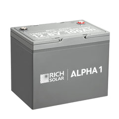 Rich Solar Alpha-1 12V 100Ah LiFePO₄ Battery – RS-B121S