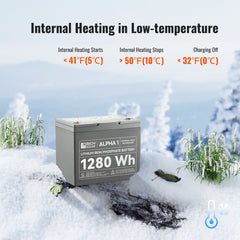 Rich Solar Alpha-1 12V 100Ah LiFePO₄ Battery – RS-B121S