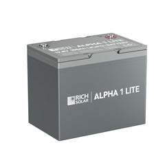 Rich Solar Alpha-1 Lite 12V 100Ah LiFePO₄ Battery – RS-B12100
