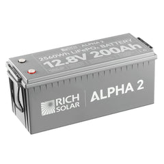 Rich Solar Alpha-2 12V 200Ah LiFePO₄ Battery – RS-B122S