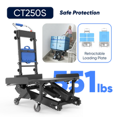XSTO Electric Stair Climbing Hand Truck, 551 lb Capacity – CT250S