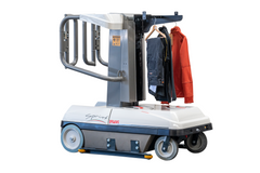 Bravi Platforms Sprint Order Picker, Driveable, 1 Man, 11-Ft. Platform Height, 45 Ah x4 Batteries - GPE211006