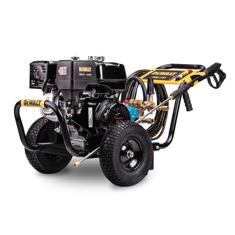 DEWALT Gas Pressure Washer 4200 PSI 4.0 GPM Honda GX390 CAT Triplex Pump – 60606