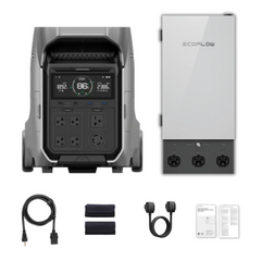 EcoFlow, DELTA Pro 3 Portable Power Station + Smart Home Panel 2 Bundle, 4.1 kWh Home Backup System - EFDELTA‑PRO3‑SHP2-US