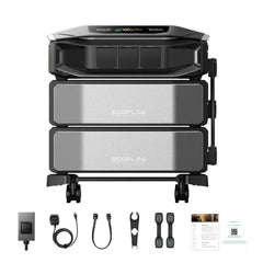 EcoFlow DELTA Pro Ultra X Inverter with Two Batteries – EFDELTAPROUX-US-2EB