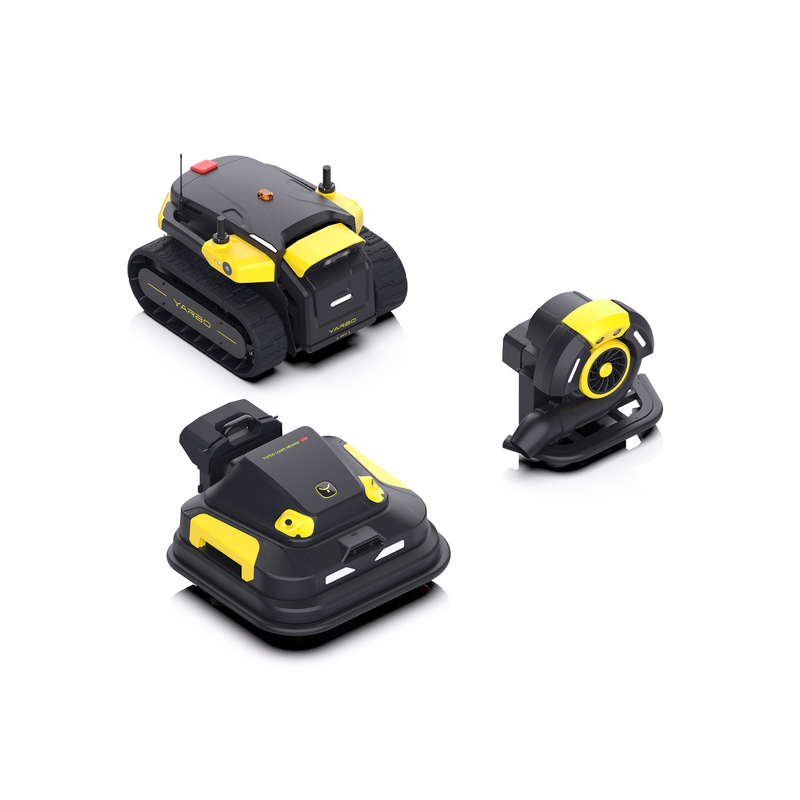 Yarbo Lawn Mower Pro + Leaf Blower Module with Core (Core + 2 Modules)