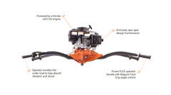 Brave Two-Person Earth Auger, Honda GXV160, Square Drive, Heavy-Duty – BRPA270H