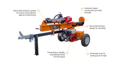 Brave 24-Ton Log Splitter, Honda GX Engine, Tow-Behind - VH1724GX