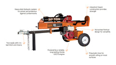 Brave 37-Ton Log Splitter, Honda GX270 Engine, Tow-Behind – VH1737GX