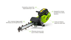 MiniTrencher GeoRipper 20" Handheld Mini Trencher with 2-Stroke Engine – GR520