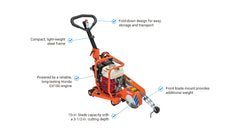 Norton Clipper – GC55 Early-Entry Concrete Saw, Walk-Behind Gas – GC55
