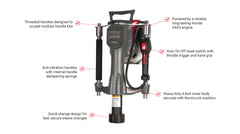 Titan Gas Post Driver – 1.3 HP Honda Engine, 35 lb Head, 1-7/8" Capacity - PGD2000X