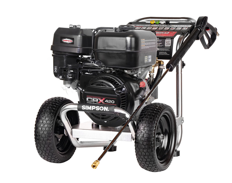 Simpson Rental Series 4400 PSI 4.0 GPM Direct Drive Pressure Washer with CRX420 Engine – 61134