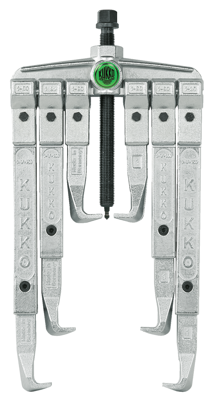 Kukko 2-Arm Universal Puller Set with Adjustable Jaws – 20-30-P3