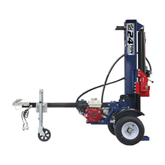 Iron & Oak 24-Ton Log Splitter with Honda GX160 – Model BHVH2418GX