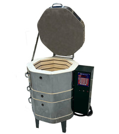 Olympic Kilns Electric Kiln – 3.29 cu ft, Cone 10, Digital Controller - MAS1823HE