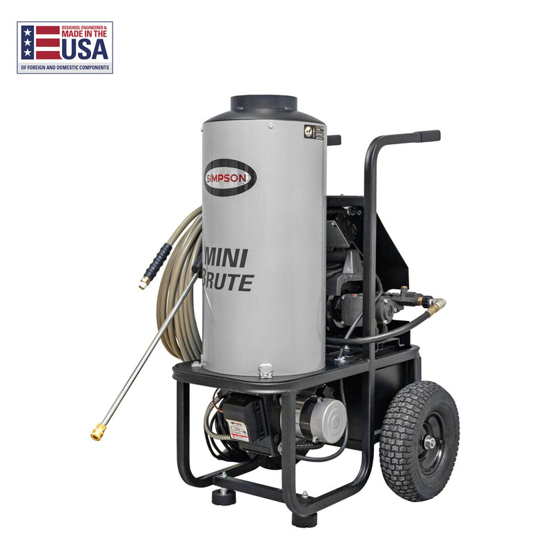 Simpson Mini Brute 1500 PSI Hot Water Electric Pressure Washer MB1518012A