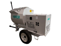 IMER HSM 12 Towable 12 Cu. Ft. Electric Mortar Mixer – 240V 5 HP – 1130122